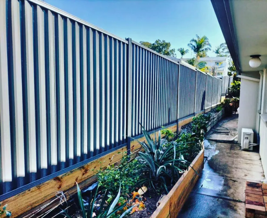 Installation of Colorbond fence by skilled fence contractors in Launceston