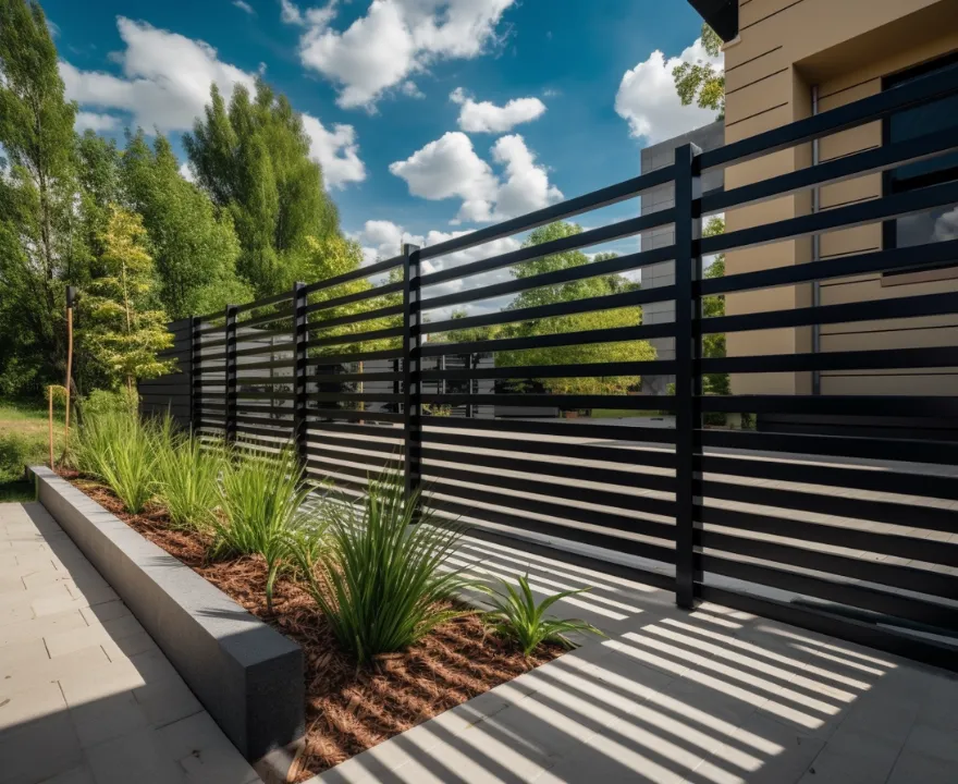 Property in Launceston with high-quality aluminium fence